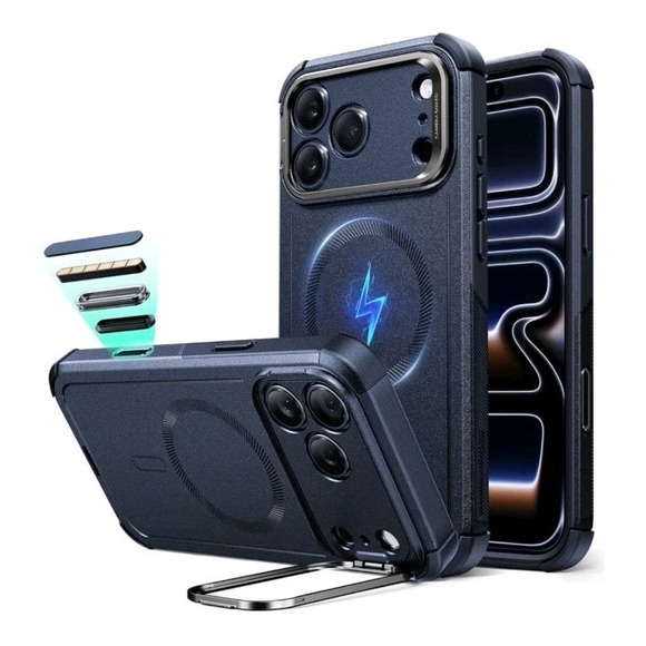 ESR for iPhone 17 Pro Max Case with Stash Stand 7X Military-Grade Drop Protec... - Picture 6 of 8